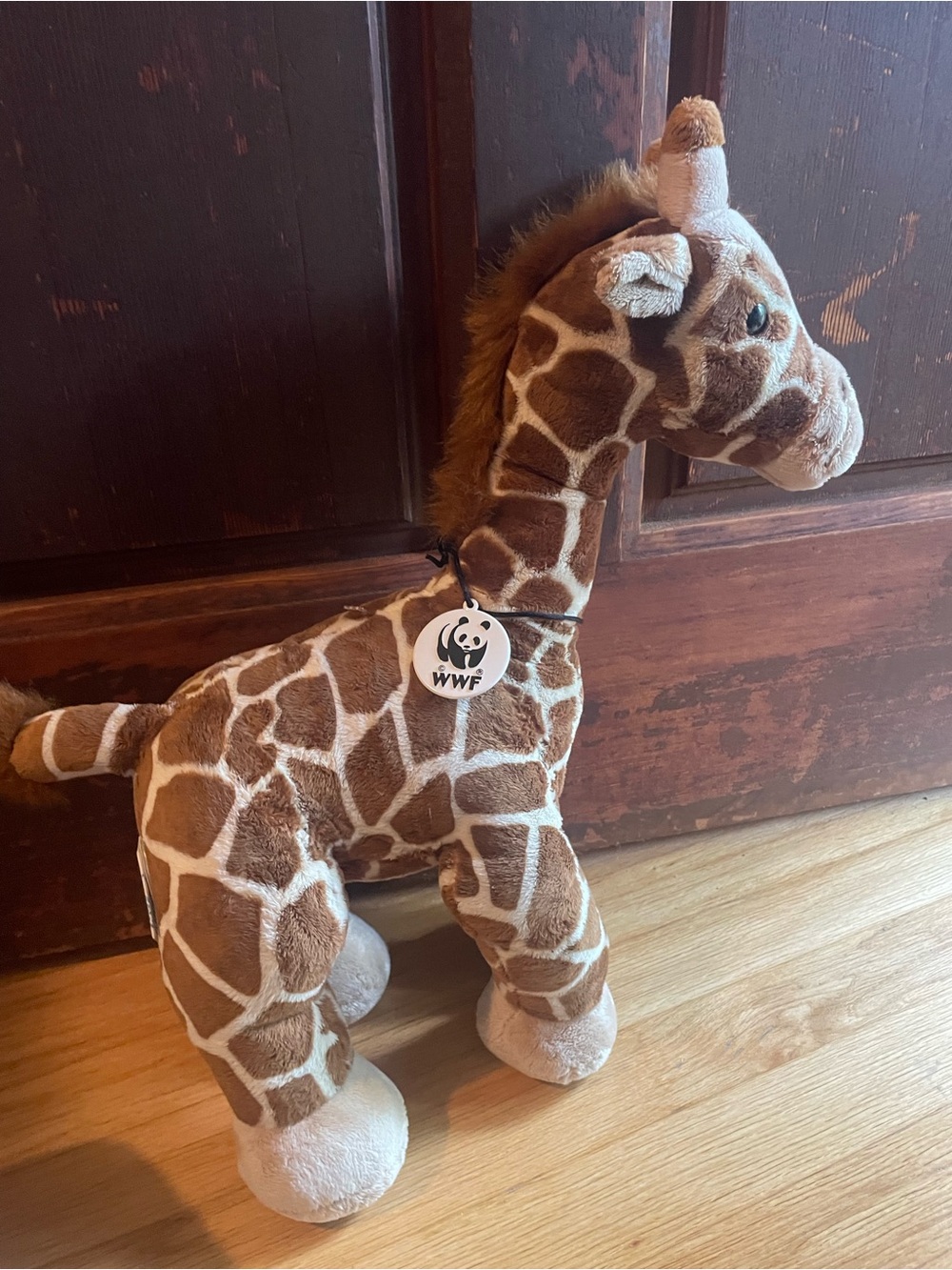 Build A Bear BAB 2005 WWF World Wildlife Fund GIRAFFE Plush Stuffed Animal Clean